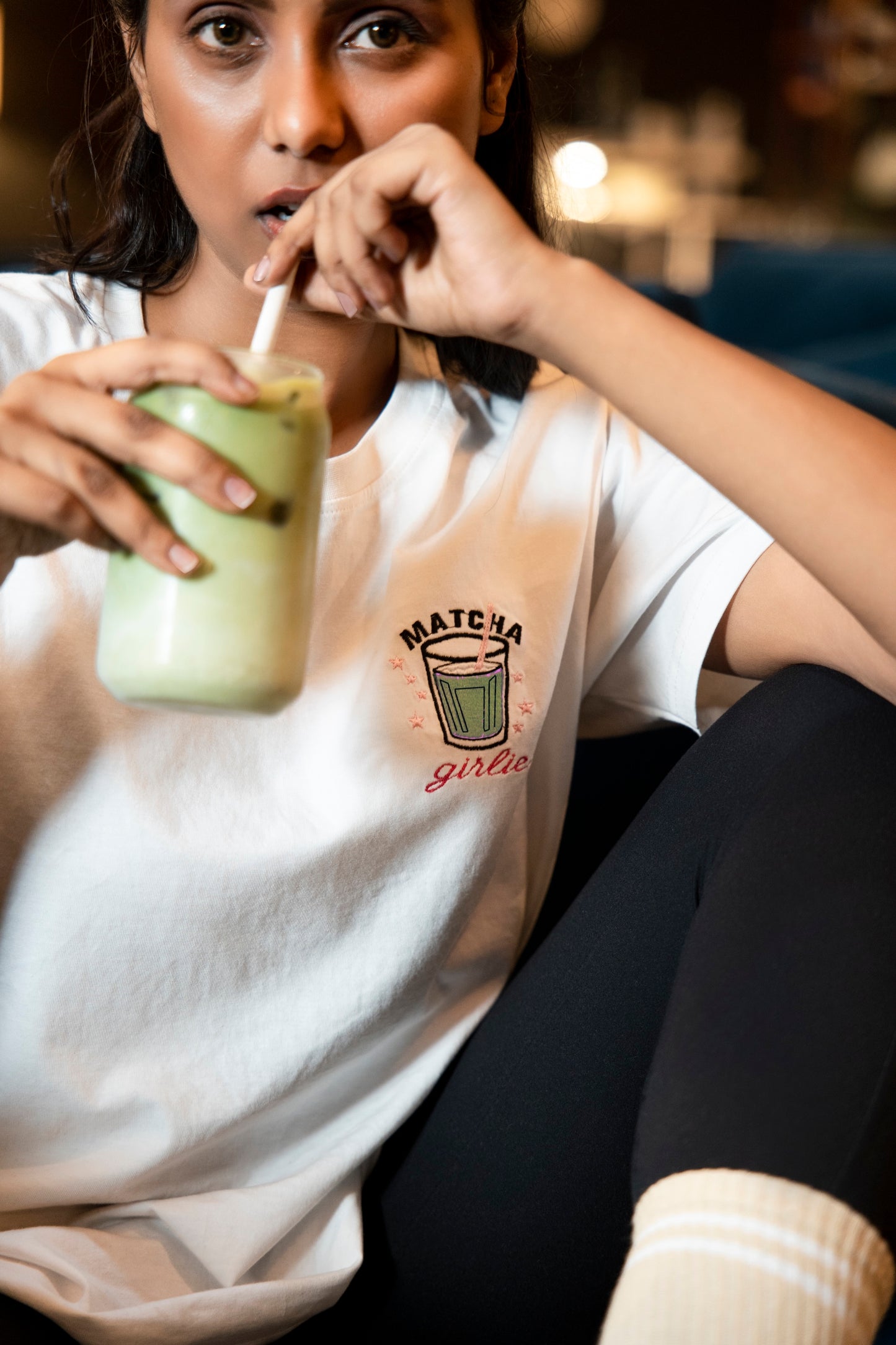 Women's Matcha Muse Tee – White