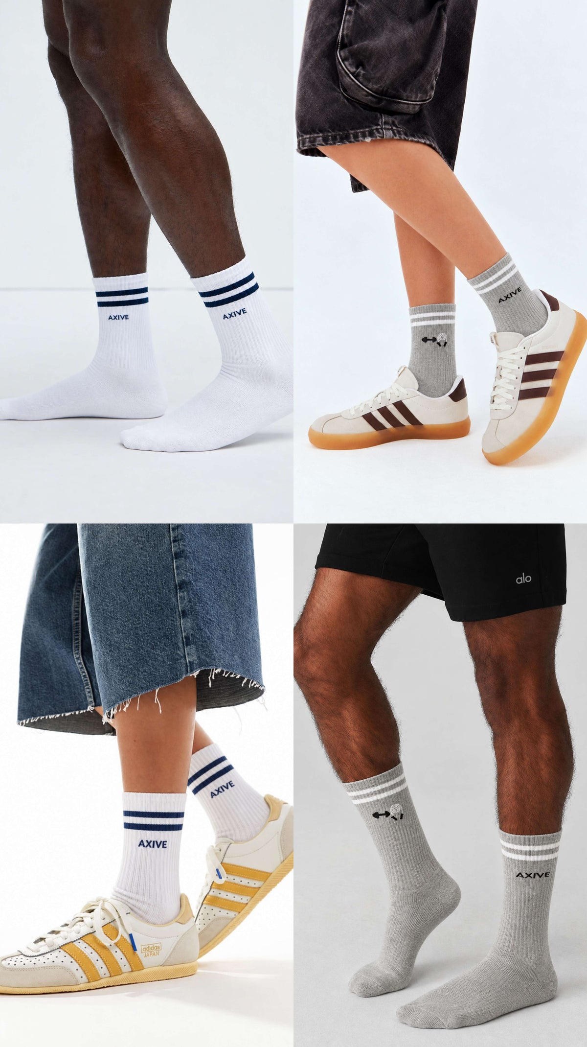 Men's Essential Crew Socks (Pack of 2)