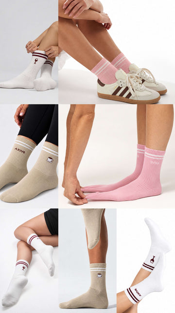 Women's Lifestyle Crew Socks (Pack of 3)