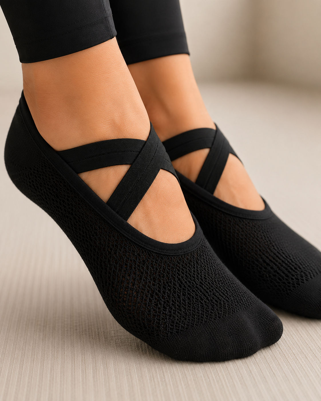 Women's Grip Pilates Socks (Pack of 2)