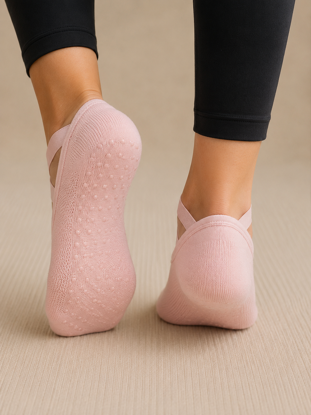Women's Grip Pilates Socks (Pack of 2)