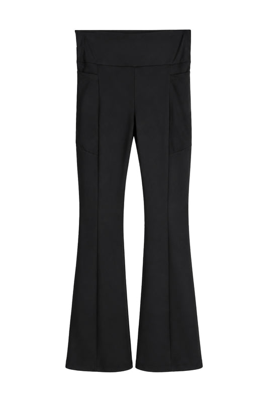 Women's Flow Flared Pants – Black