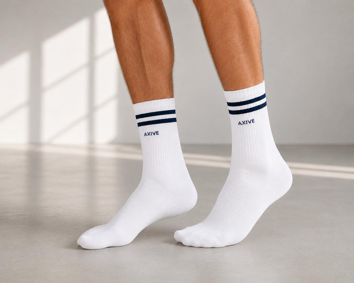 Men's Essential Crew Socks (Pack of 2)