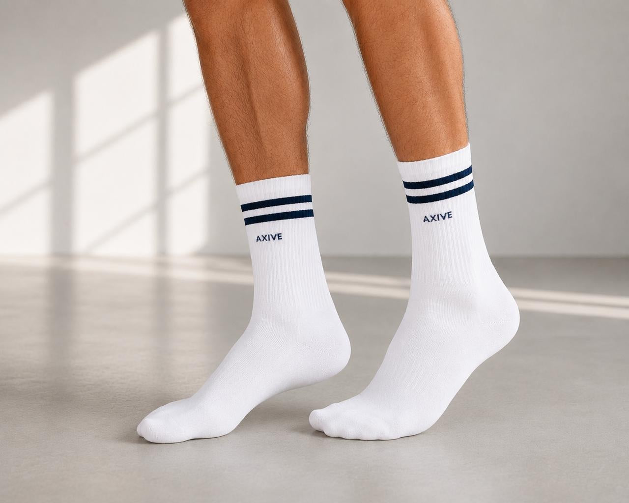 Men's Essential Crew Socks (Pack of 2)